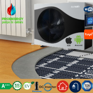 8KwR32 Pompa de caldura monobloc